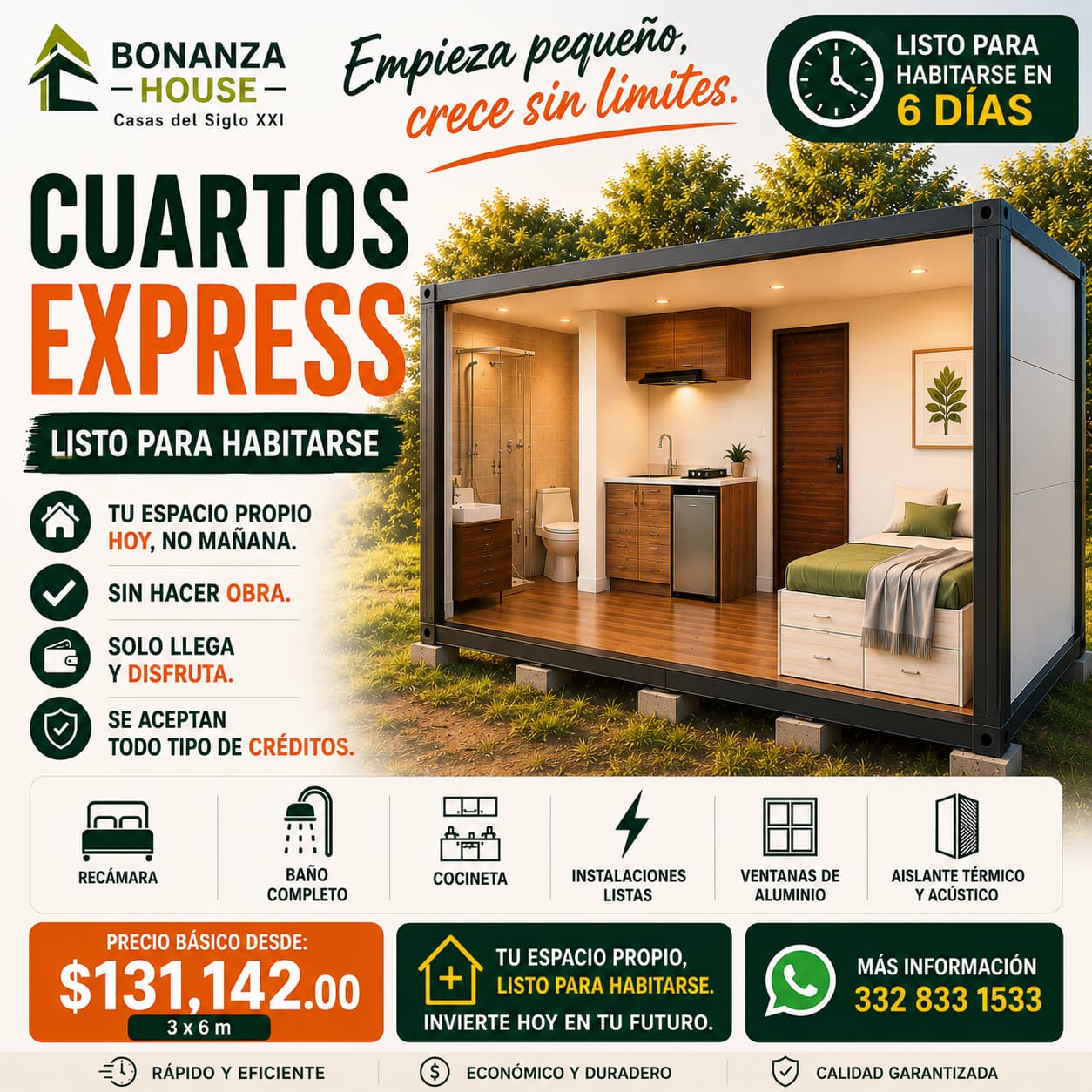 Cuarto Express de referencia